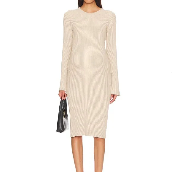 NWT Hatch The Lydia Sweater Dress in Sable, Sz 0 - Picture 9 of 13